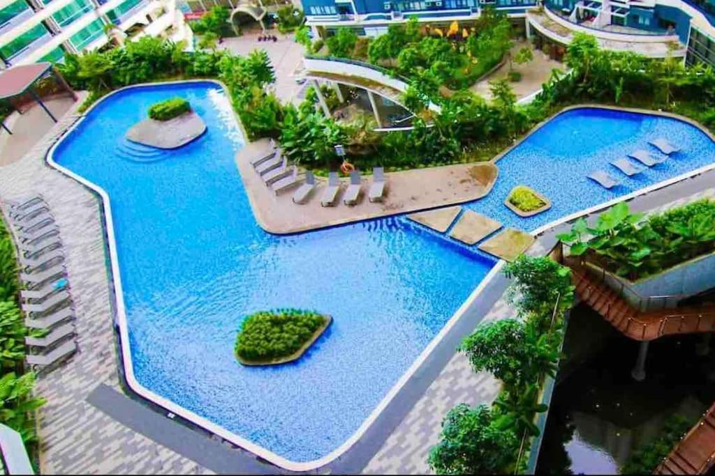 Apartment In Air Residences, Makati With Wifi, Netflix, Pool, Mall And More Manila Exterior foto